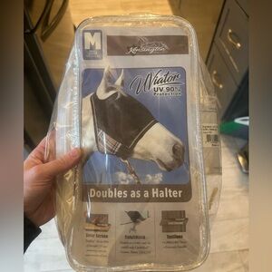 Kensington Fly Mask with UV Protection | Blue | Medium